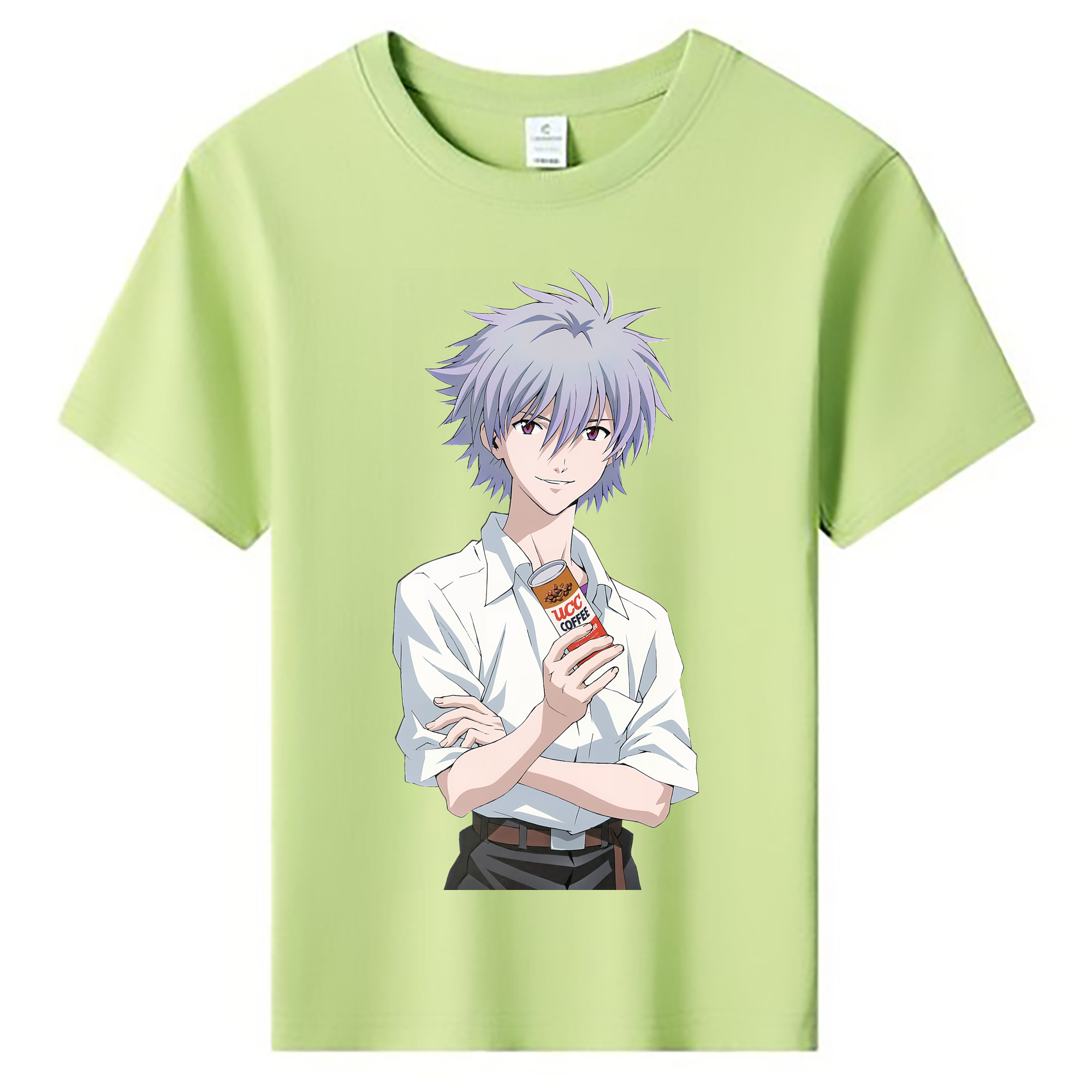 （画像用） EVA 新世紀エヴァンゲリオン 綿100％キッズTシャツ（フロントプリント）